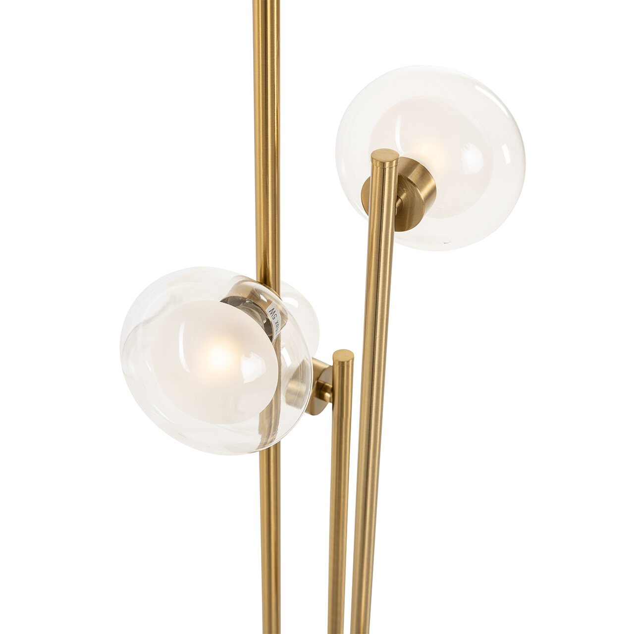 Richmond Vloerlamp 'Luva' 6-lamps, kleur Brushed Gold