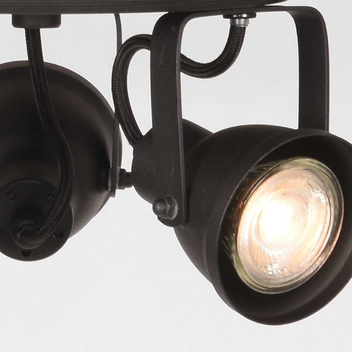 LABEL51 LED Spot 'Max' 3-lichts, kleur Zwart