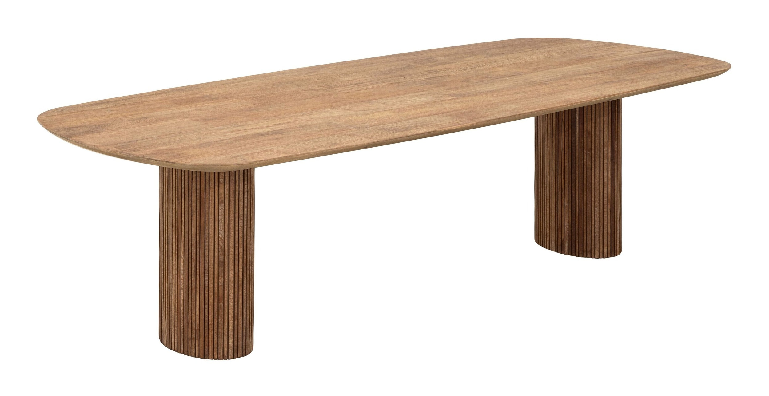 DTP Home Deens Ovale Eettafel Lagoon Teakhout, 270 x 110cm - Bruin - Ovaal