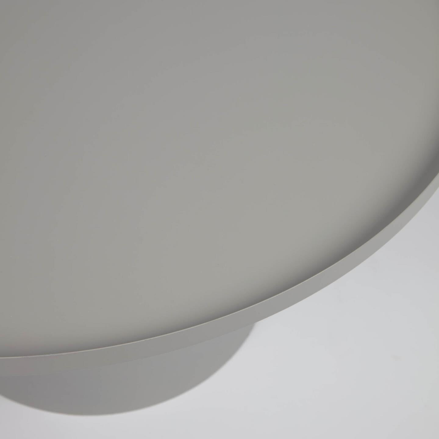 Kave Home Ronde Salontafel 'Fleksa' 72cm, kleur Grijs