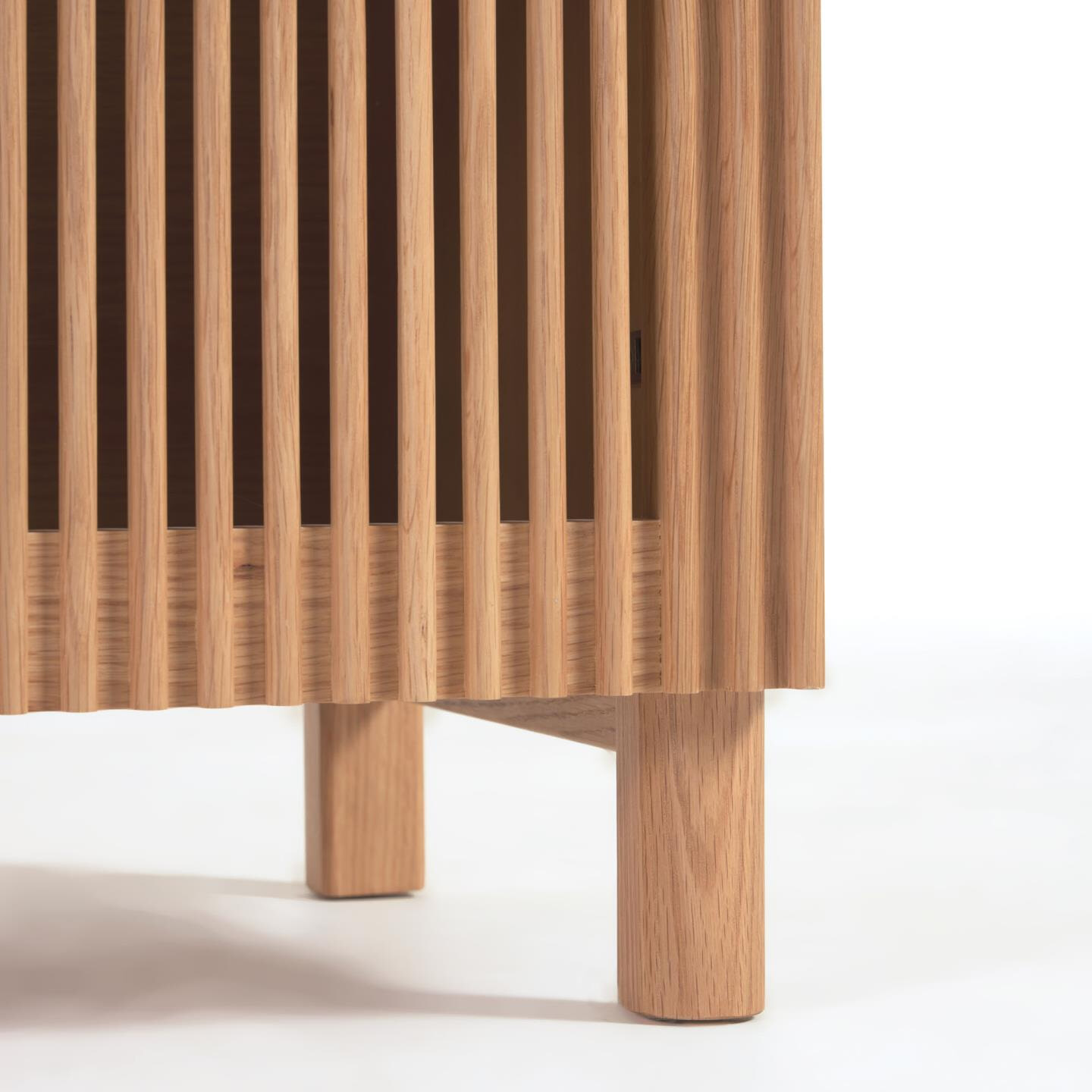 Kave Home Dressoir 'Beyla' Eikenhout, 180cm, kleur Naturel