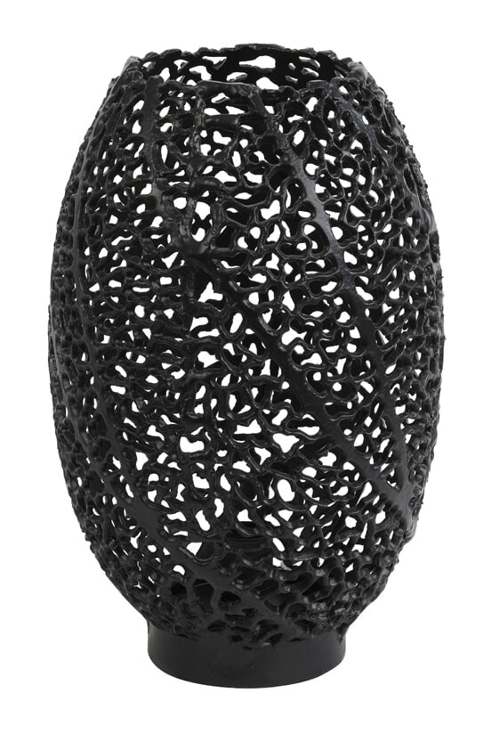 Light & Living Tafellamp 'Sinula' mat zwart