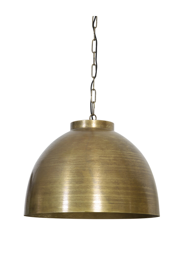 Light & Living Hanglamp 'Kylie' 60cm, ruw oud brons