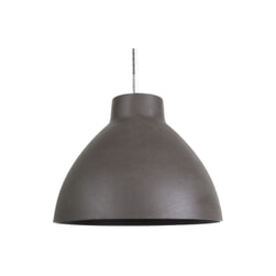 Leitmotiv Hanglamp 'Sandstone' ø43cm, kleur Donkergrijs
