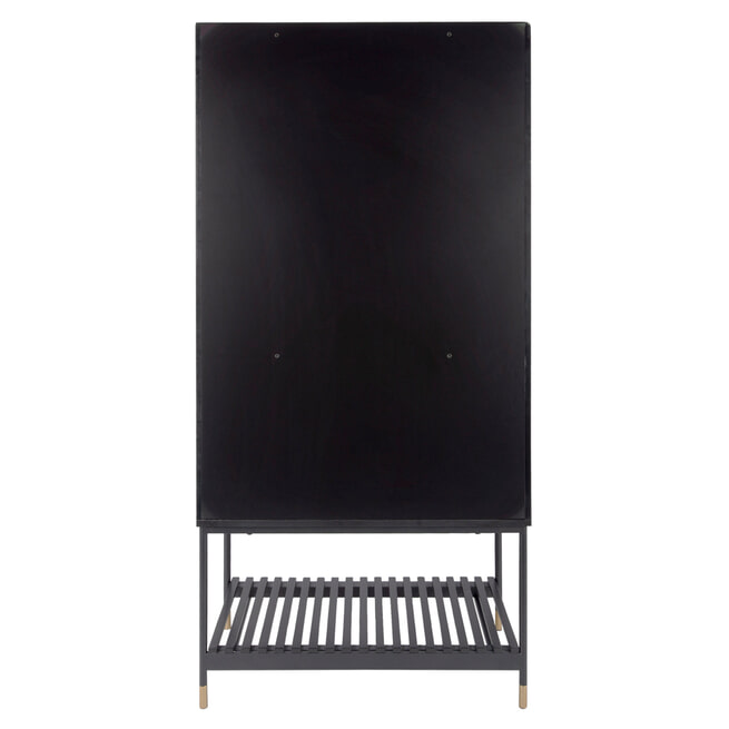 Leitmotiv Opbergkast 'Marve' 150 x 75cm, kleur Zwart