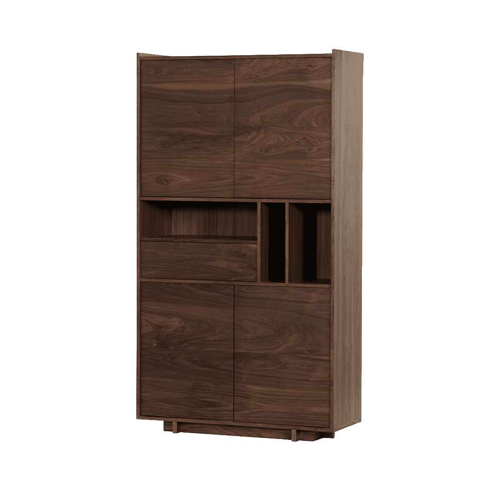 Tower Living Opbergkast Levanto Walnoot, 190 x 106cm