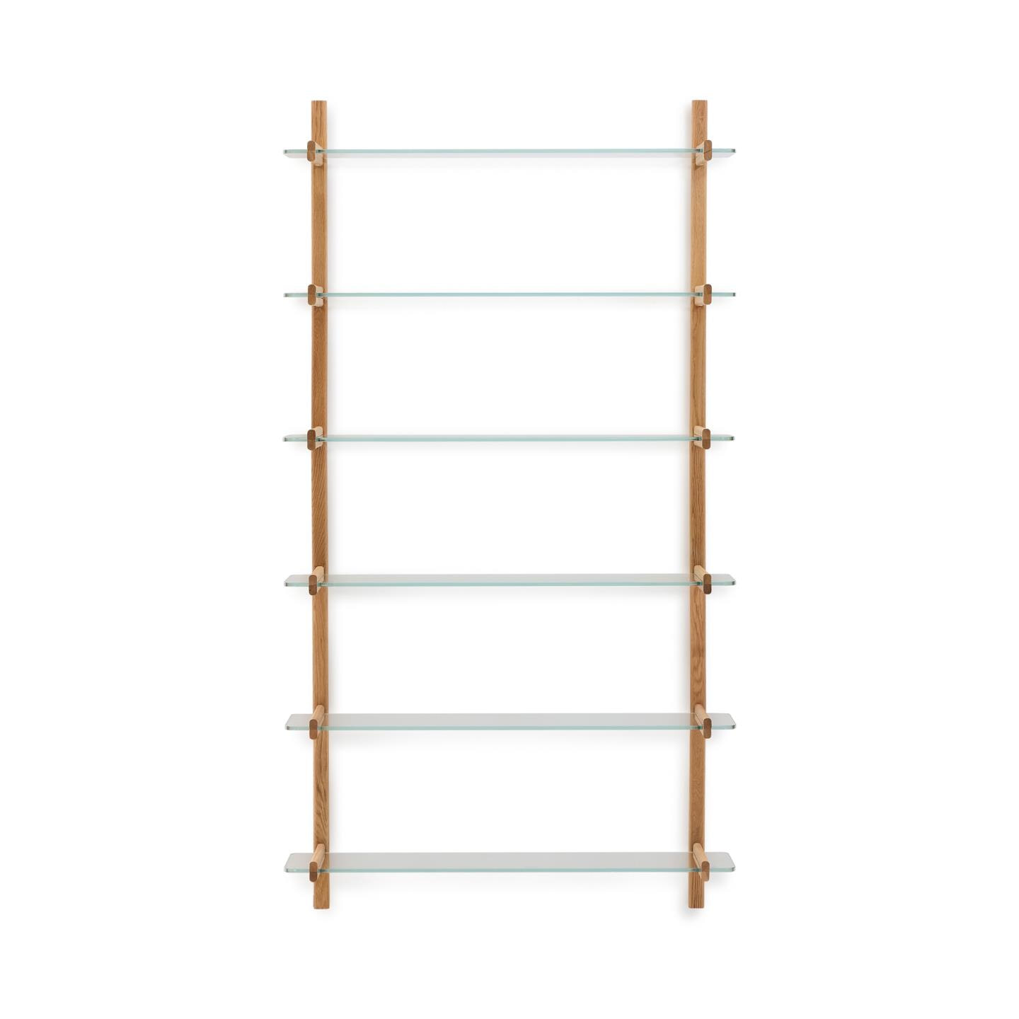 Kave Home Wandrek 'Sitra' Eikenhout en glas, 202 x 110cm