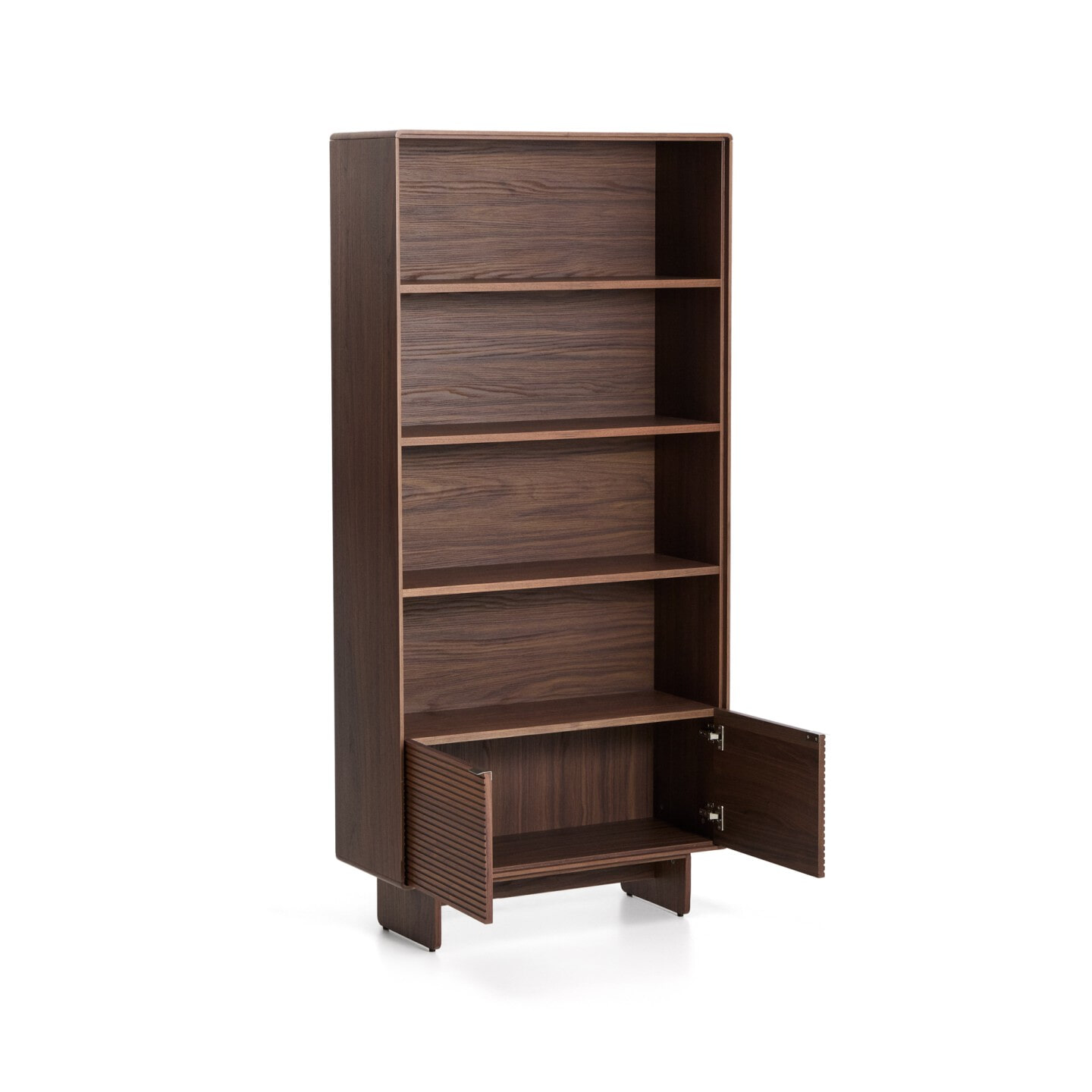 Kave Home Wandkast 'Norlen' Walnootfineer, 190 x 90cm