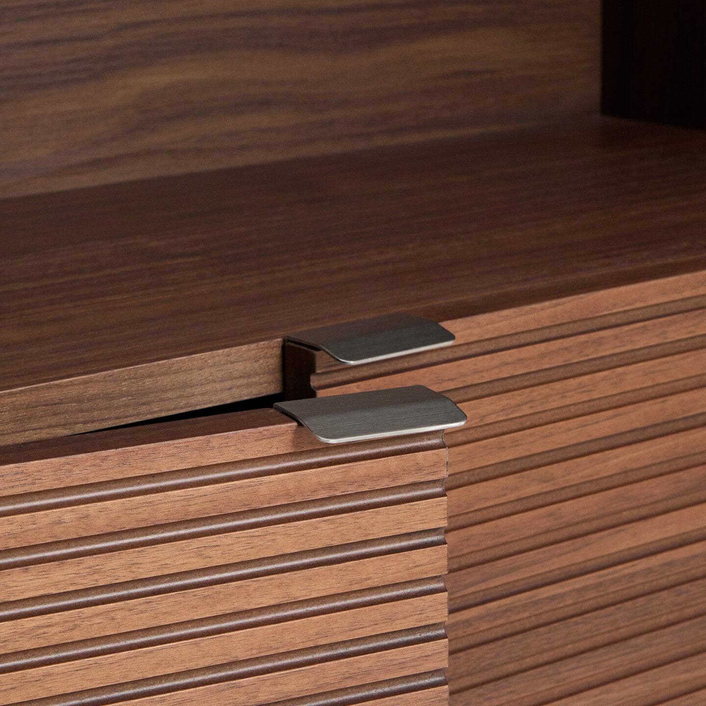 Kave Home Wandkast 'Norlen' Walnootfineer, 190 x 90cm