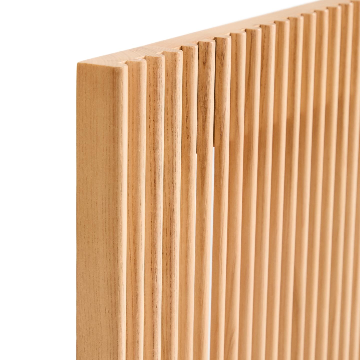 Kave Home Hoofdbord 'Beyla' Eikenhout, 195 x 70cm
