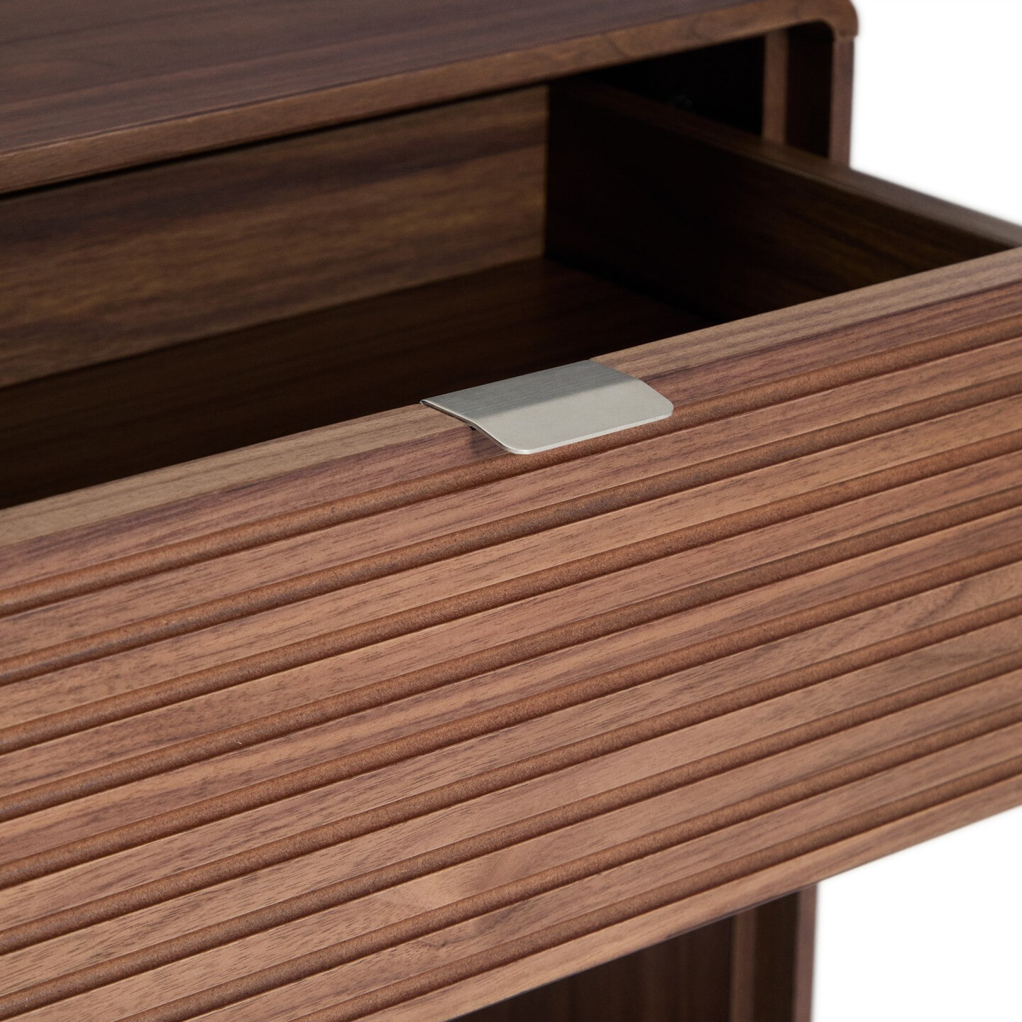 Kave Home Sidetable 'Norlen' Walnootfineer, 60cm