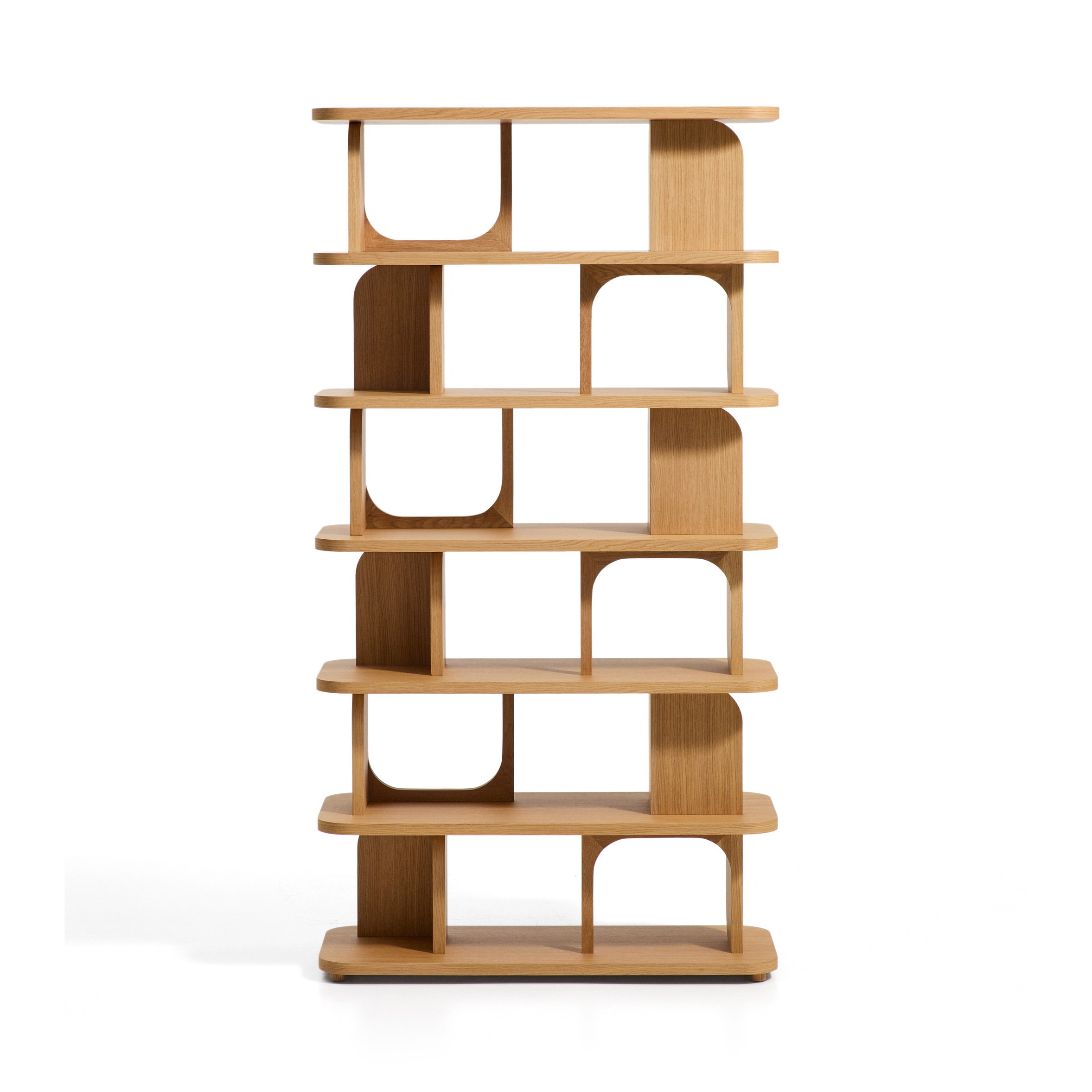 Kave Home Wandkast Aduma Eiken, 187 x 100cm - Naturel