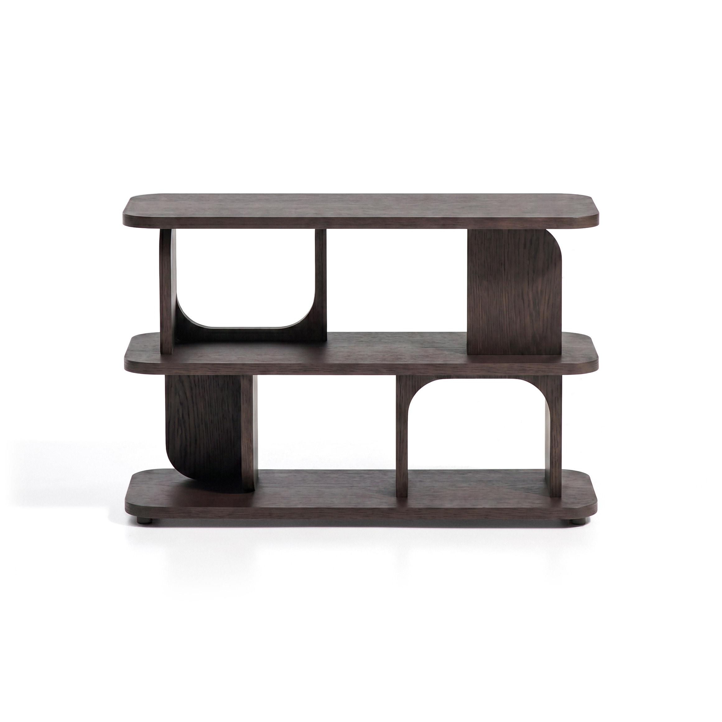 Kave Home Dressoir Aduma Eiken, 100 x 65cm - Donkerbruin