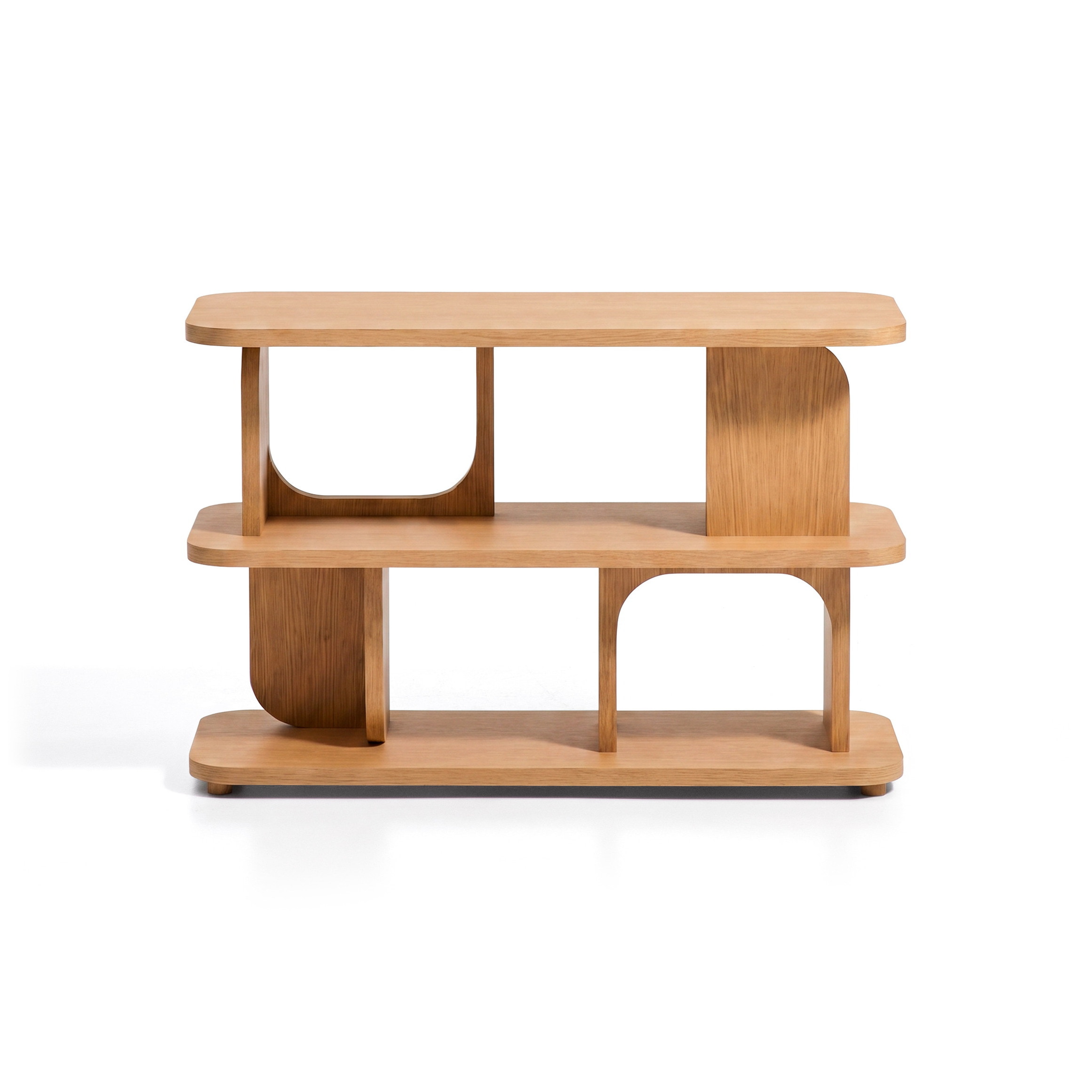 Kave Home Dressoir Aduma Eiken, 100 x 65cm - Naturel