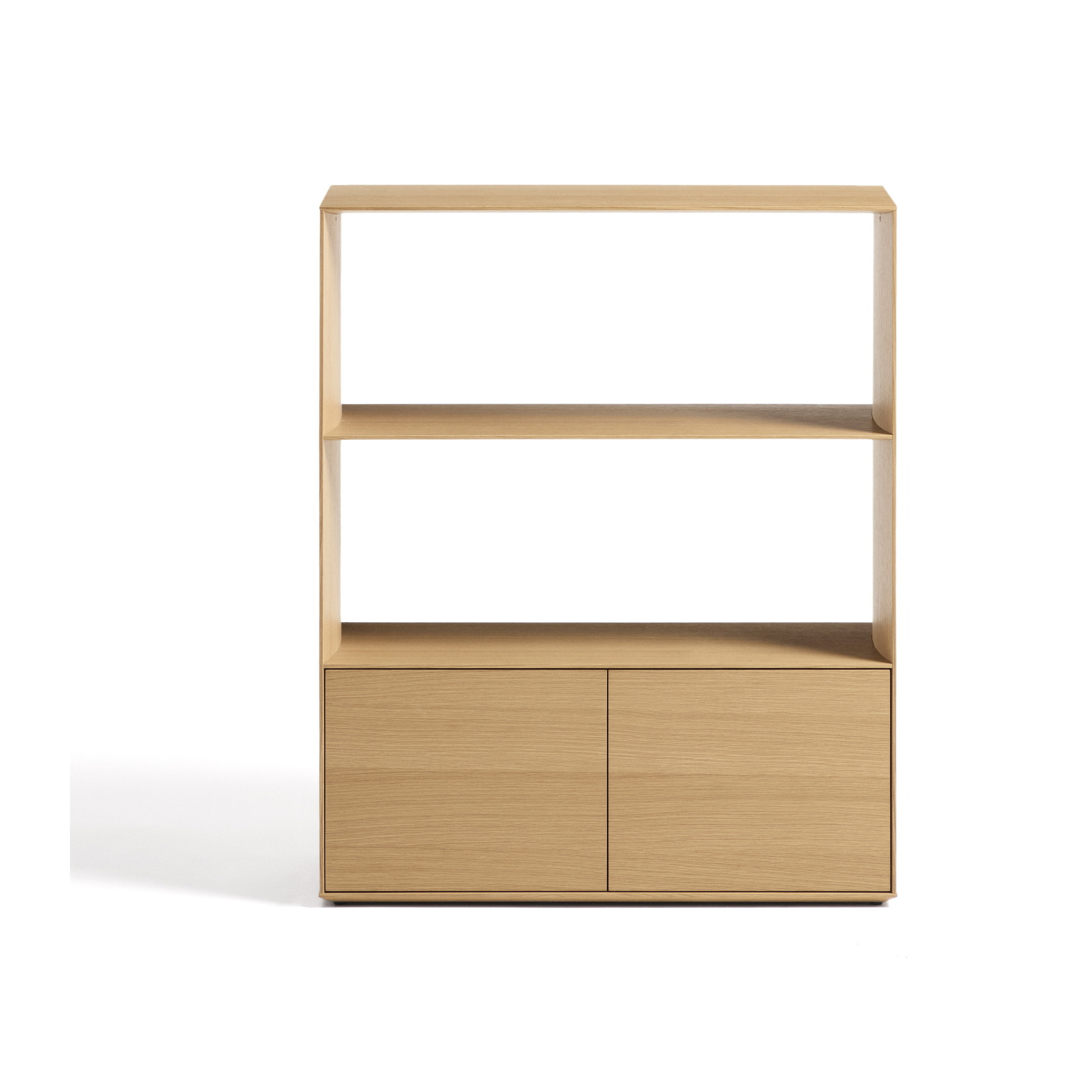 Kave Home Opbergkast Visala Eiken, 106 x 60cm - Naturel