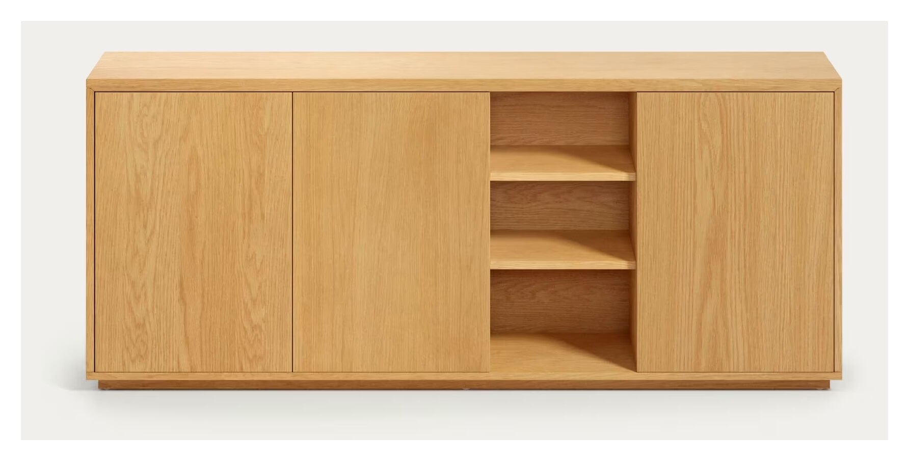Kave Home Dressoir 'Abilen' Eiken, 180cm, kleur Naturel