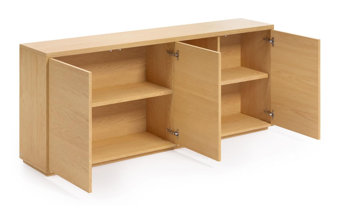 Kave Home Dressoir 'Abilen' Eiken, 180cm, kleur Naturel