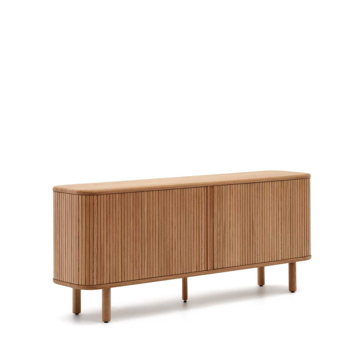 Kave Home Dressoir 'Mailen' Essenhout, 180cm, kleur Naturel