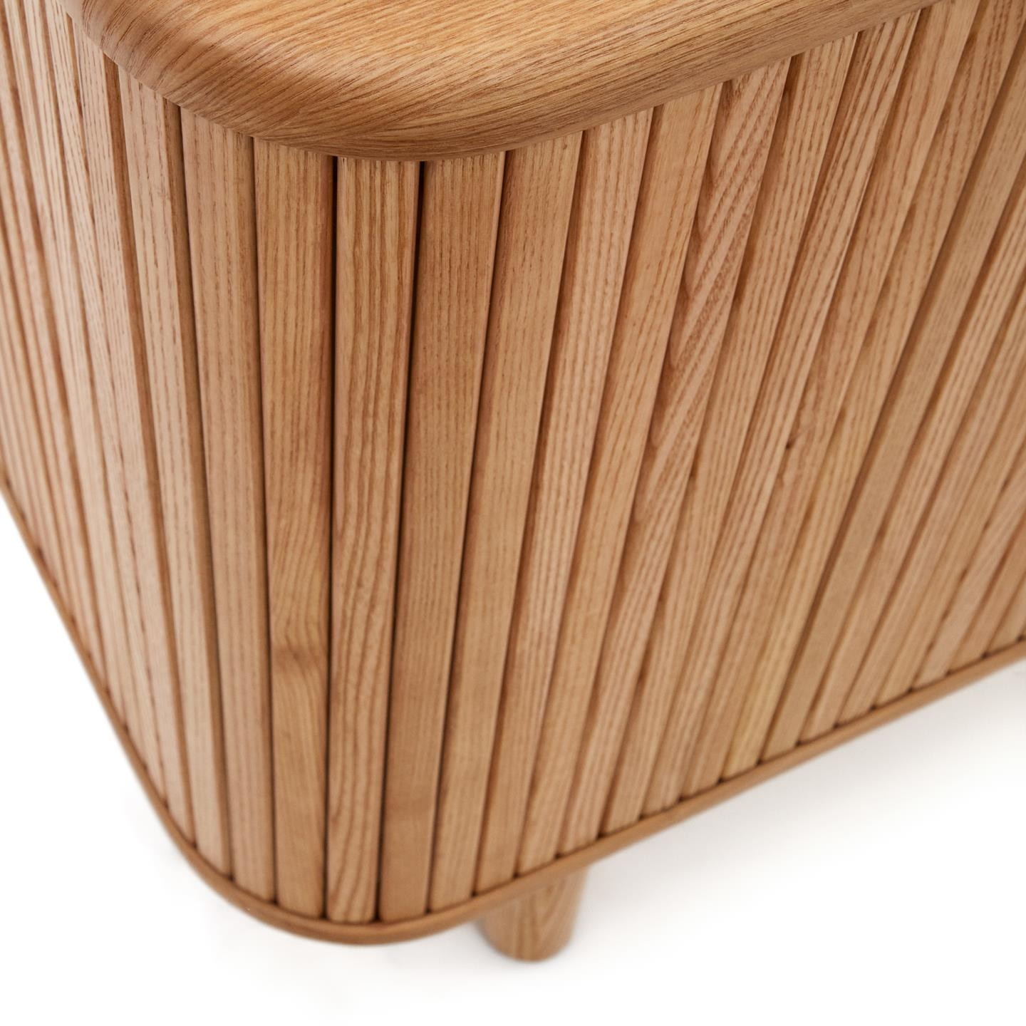 Kave Home Dressoir 'Mailen' Essenhout, 180cm, kleur Naturel