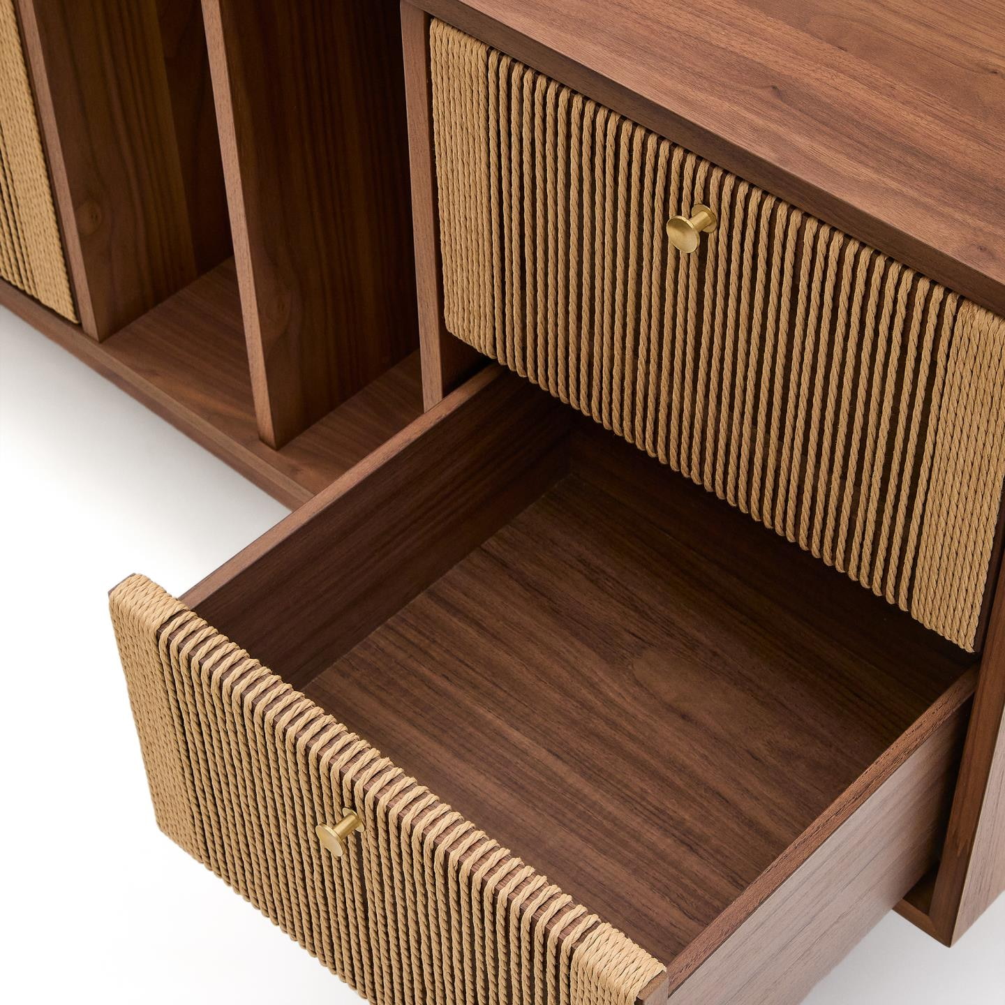Kave Home Dressoir 'Elan' Notenhout, 180cm