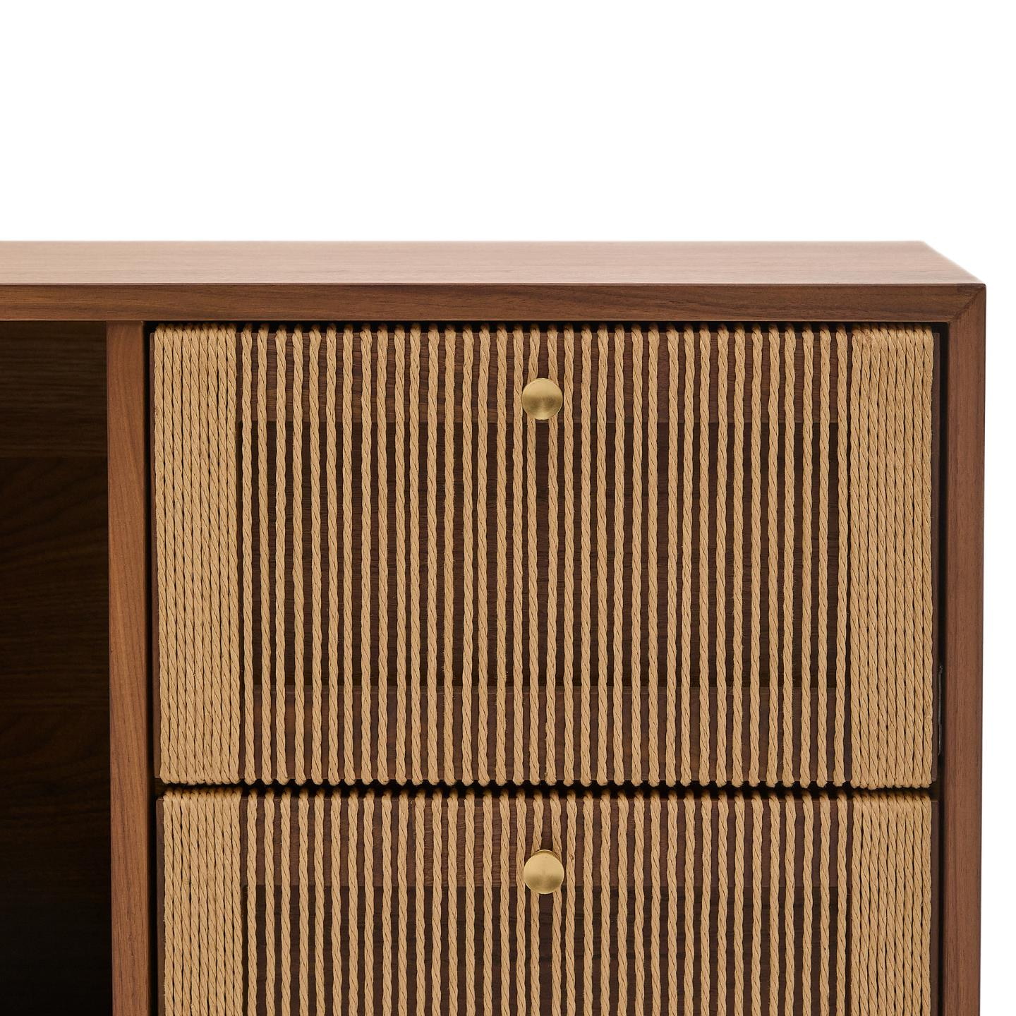 Kave Home Dressoir 'Elan' Notenhout, 180cm