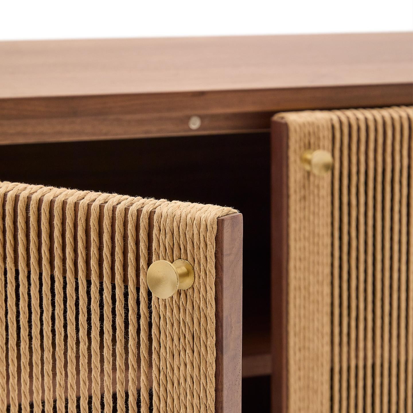 Kave Home Dressoir 'Elan' Notenhout, 180cm