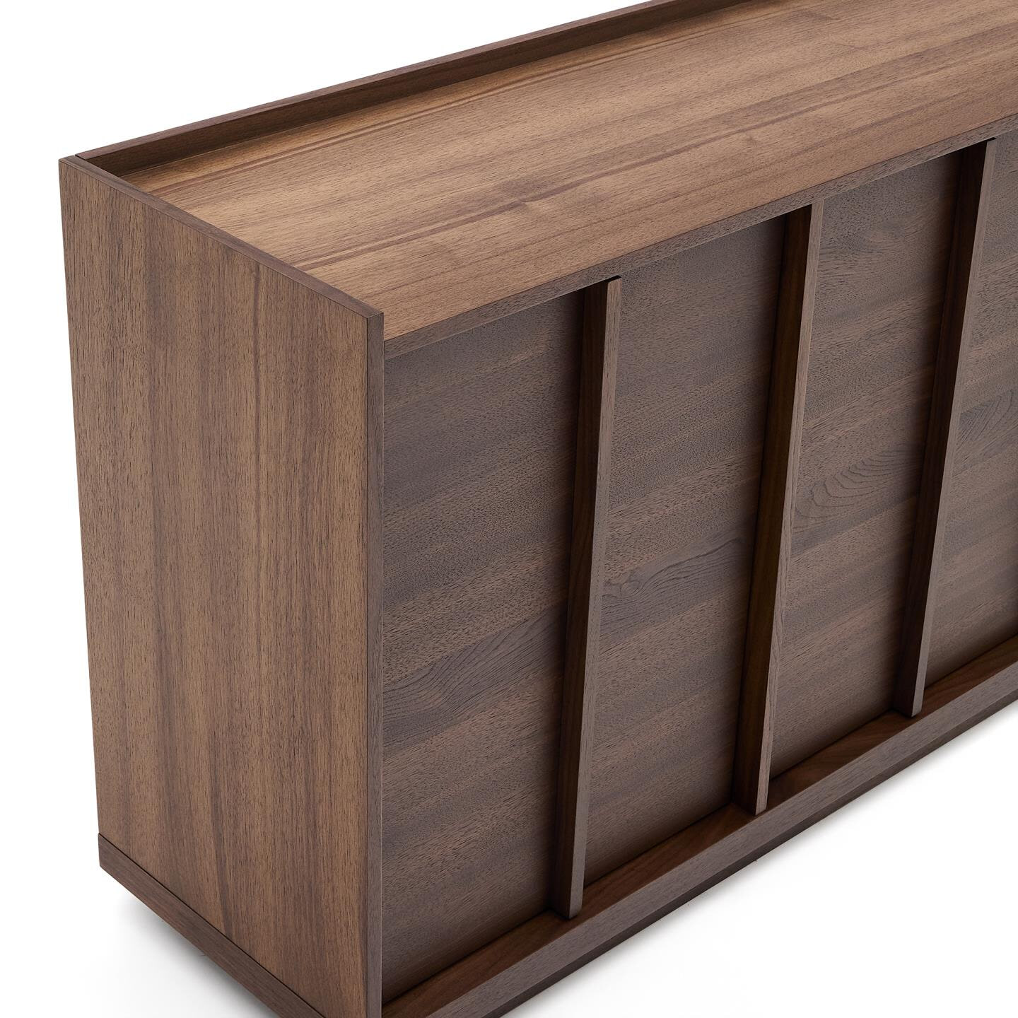 Kave Home Dressoir 'Onix' Notenfineer, 200cm