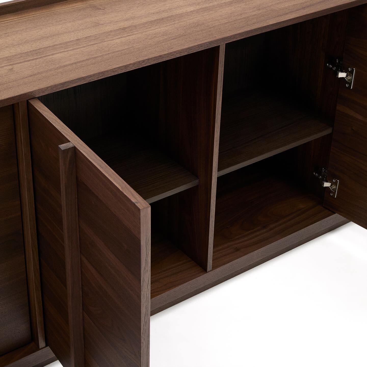 Kave Home Dressoir 'Onix' Notenfineer, 200cm