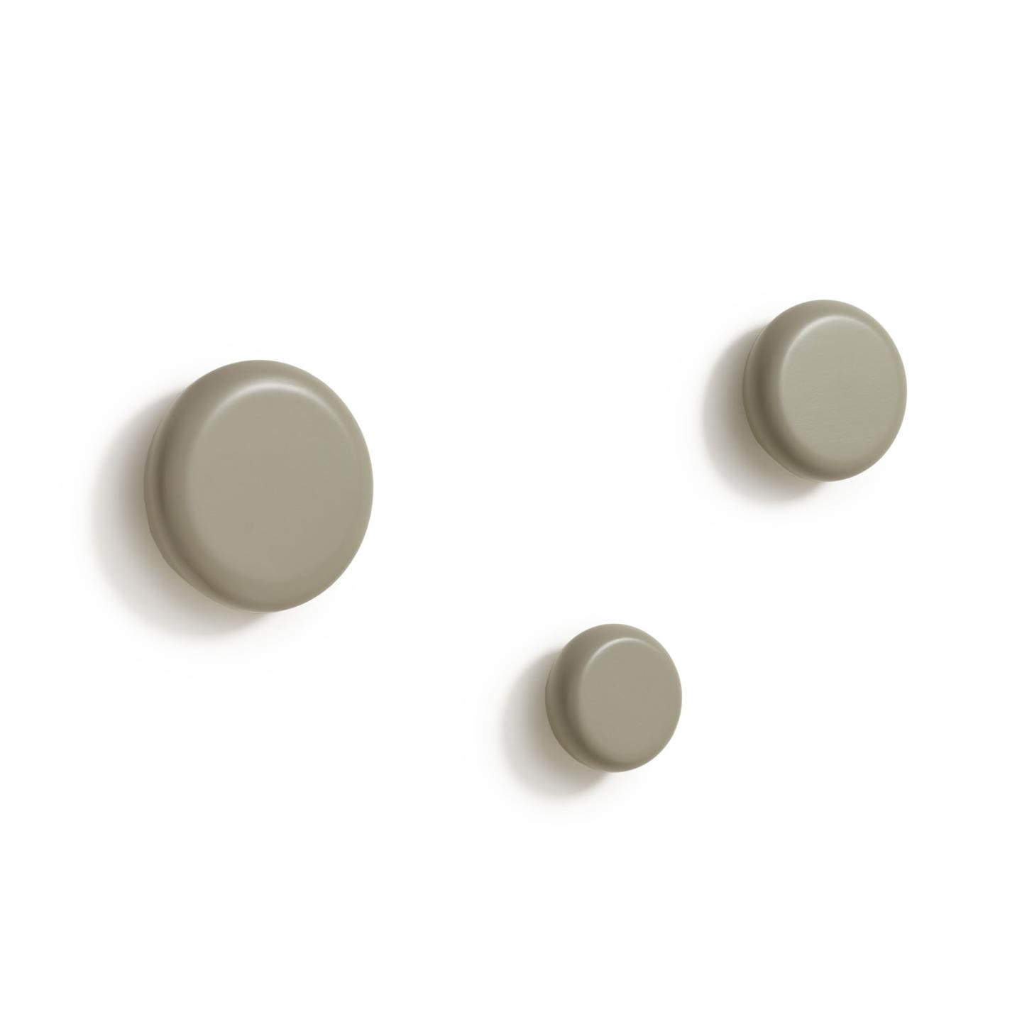 Kave Home Kapstokhaak Nadue Set van 3 stuks - Beige