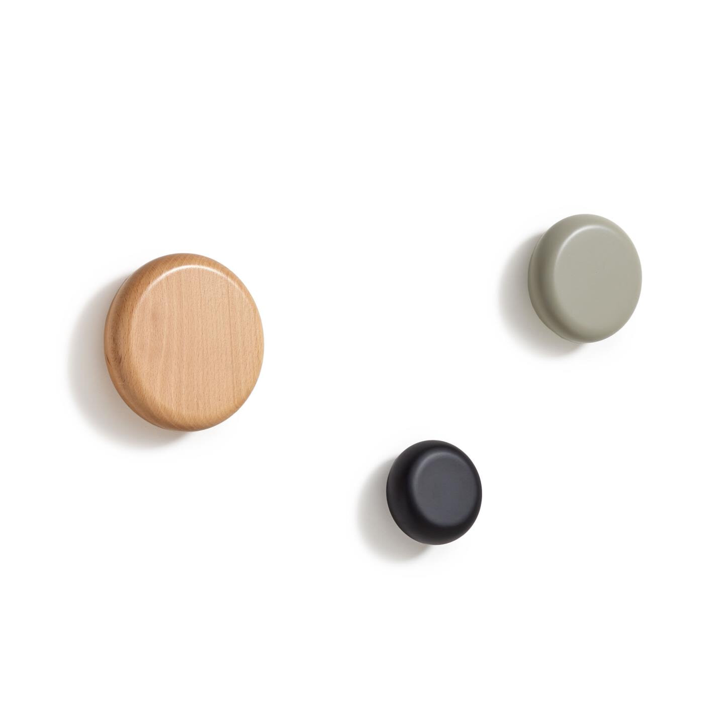 Kave Home Kapstokhaak Nadue Set van 3 stuks - Multi