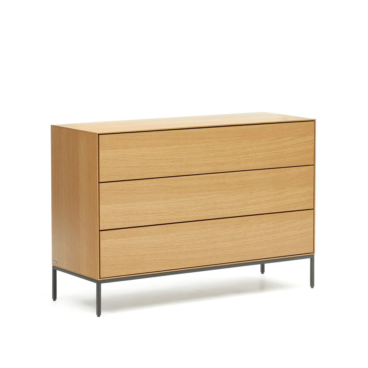 Kave Home Ladekast 'Vedrana' Eiken, 75 x 110cm