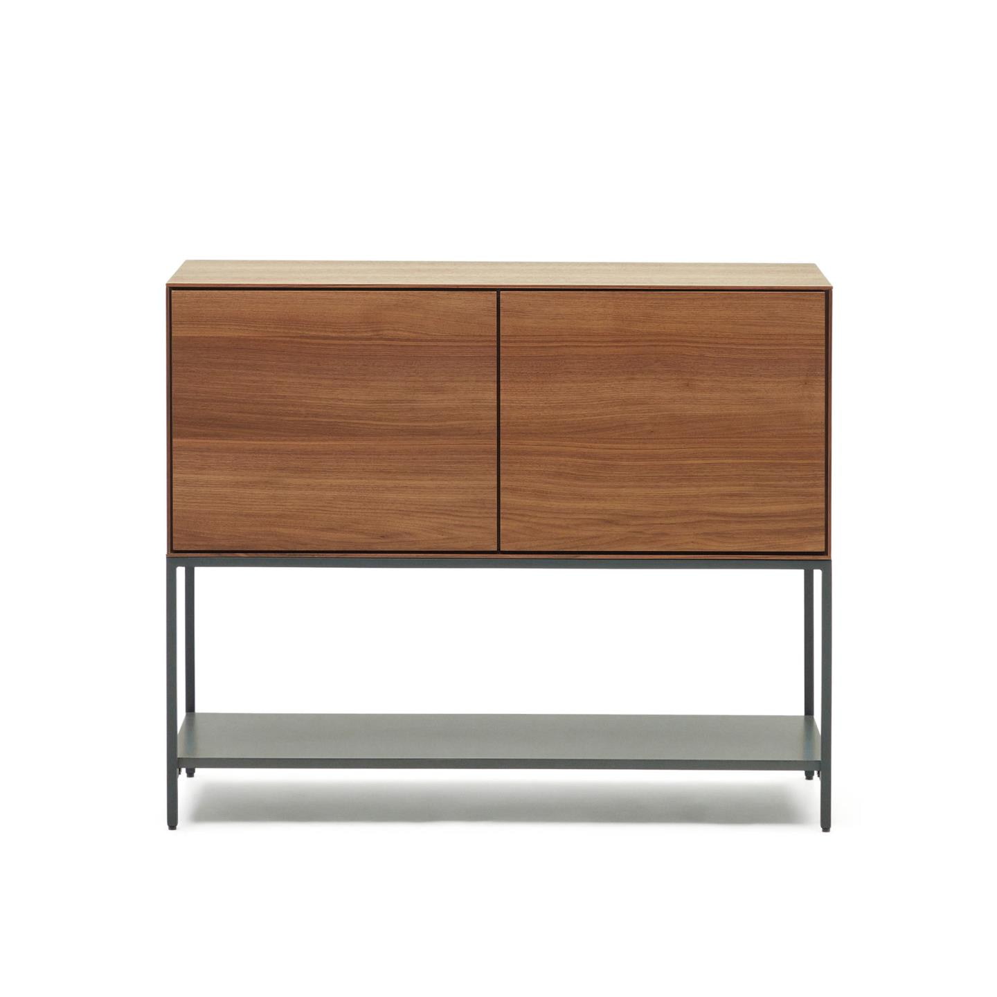 Kave Home Dressoir 'Vedrana' Walnoot, 98cm