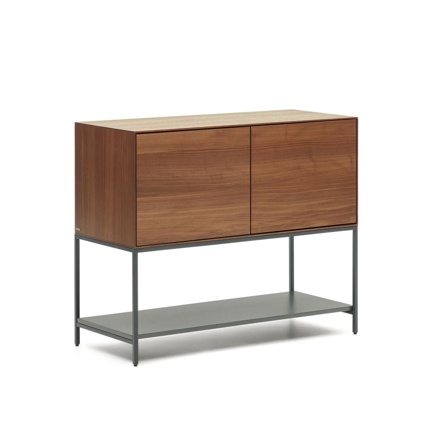 Kave Home Dressoir 'Vedrana' Walnoot, 98cm