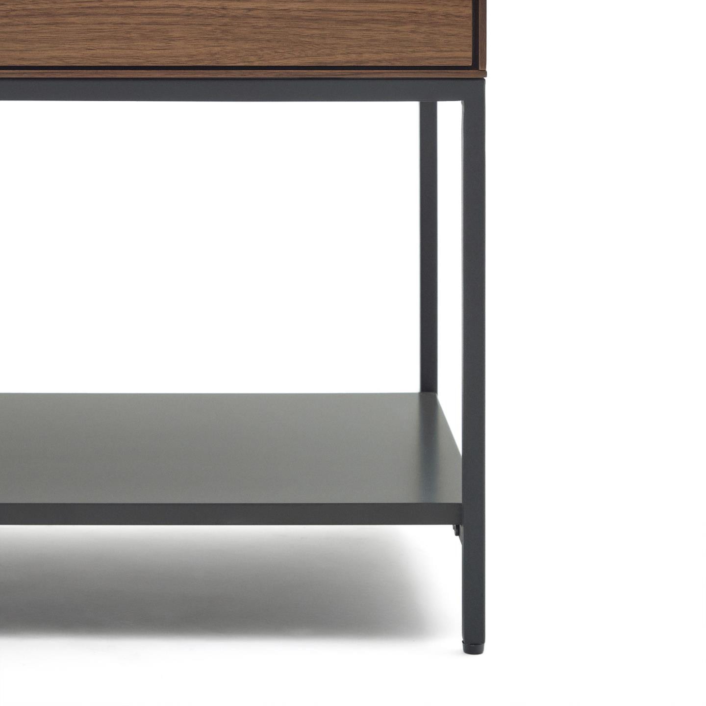 Kave Home Dressoir 'Vedrana' Walnoot, 98cm