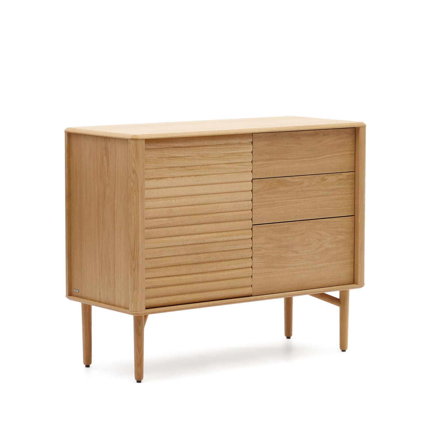 Kave Home Dressoir 'Lenon' Eikenhout, 105cm