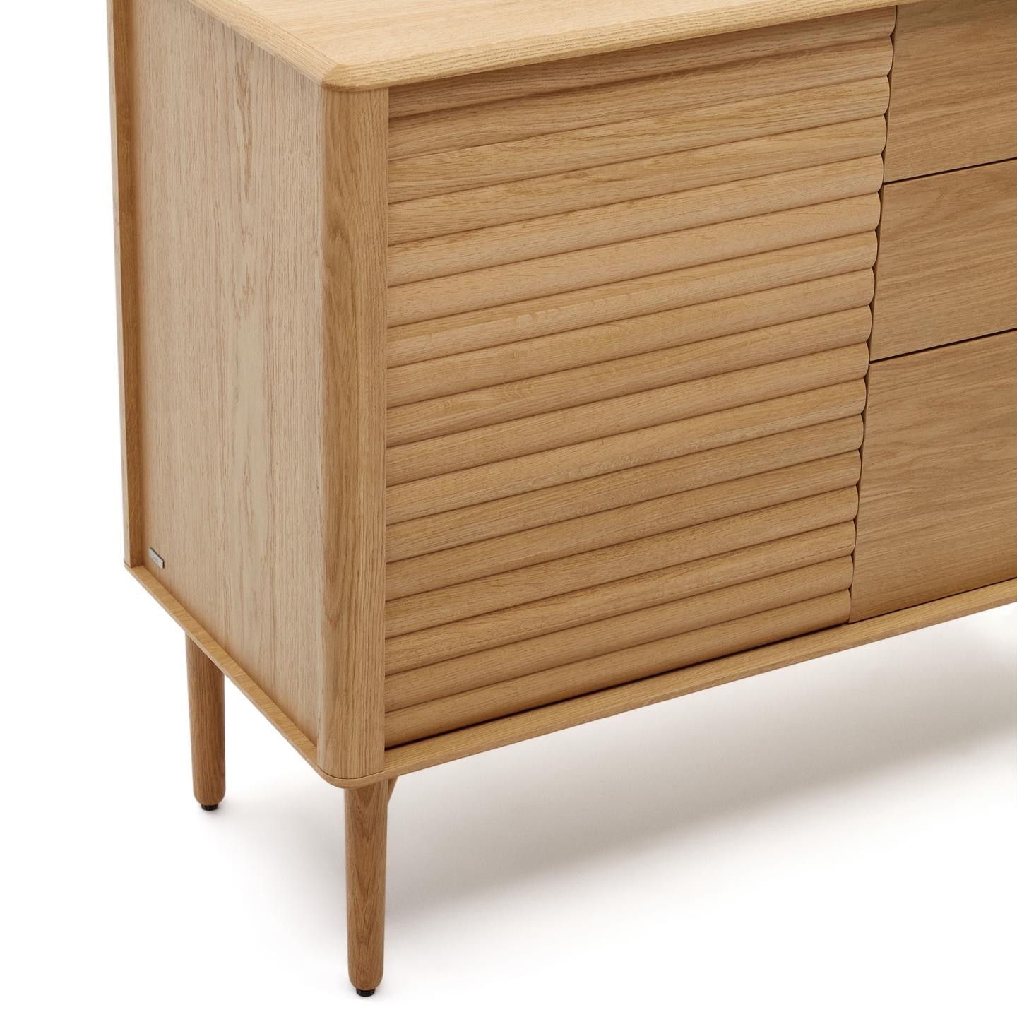 Kave Home Dressoir 'Lenon' Eikenhout, 105cm
