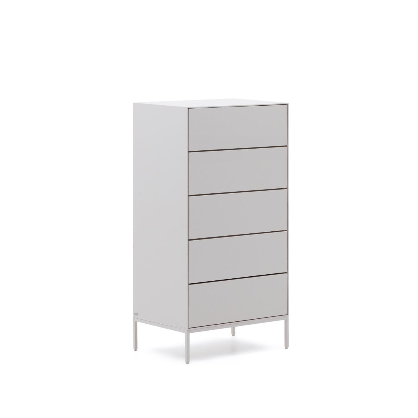 Kave Home Ladekast 'Vedrana' 114 x 60cm, kleur Wit