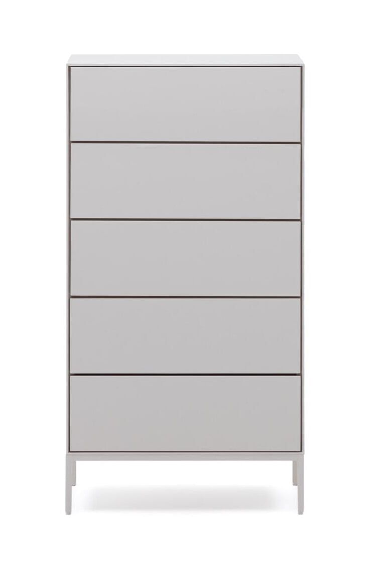 Kave Home Ladekast 'Vedrana' 114 x 60cm, kleur Wit