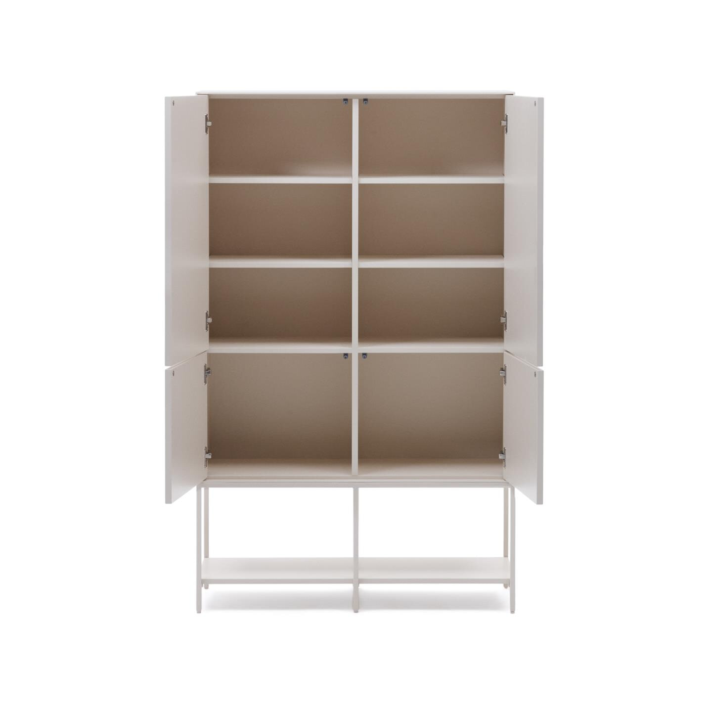 Kave Home Opbergkast 'Vedrana' 160 x 98cm, kleur Wit
