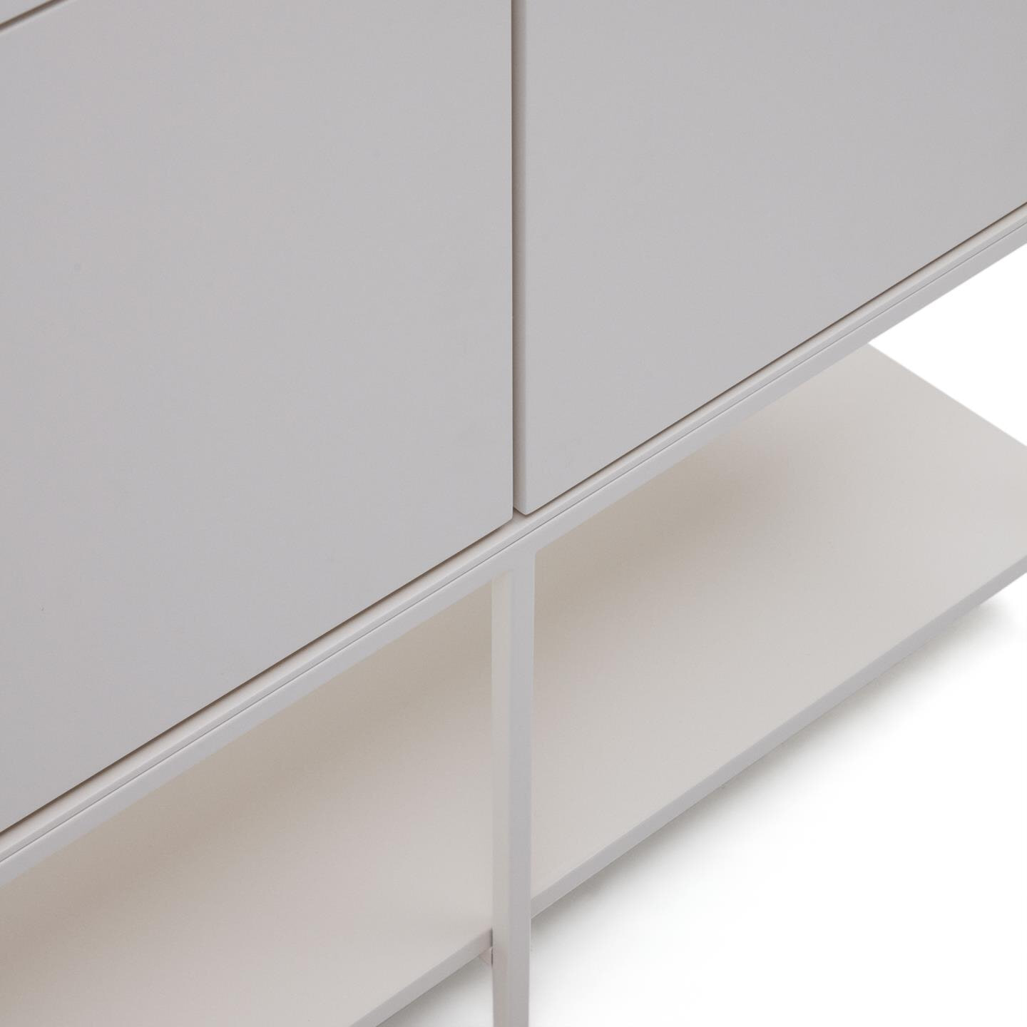 Kave Home Opbergkast 'Vedrana' 160 x 98cm, kleur Wit