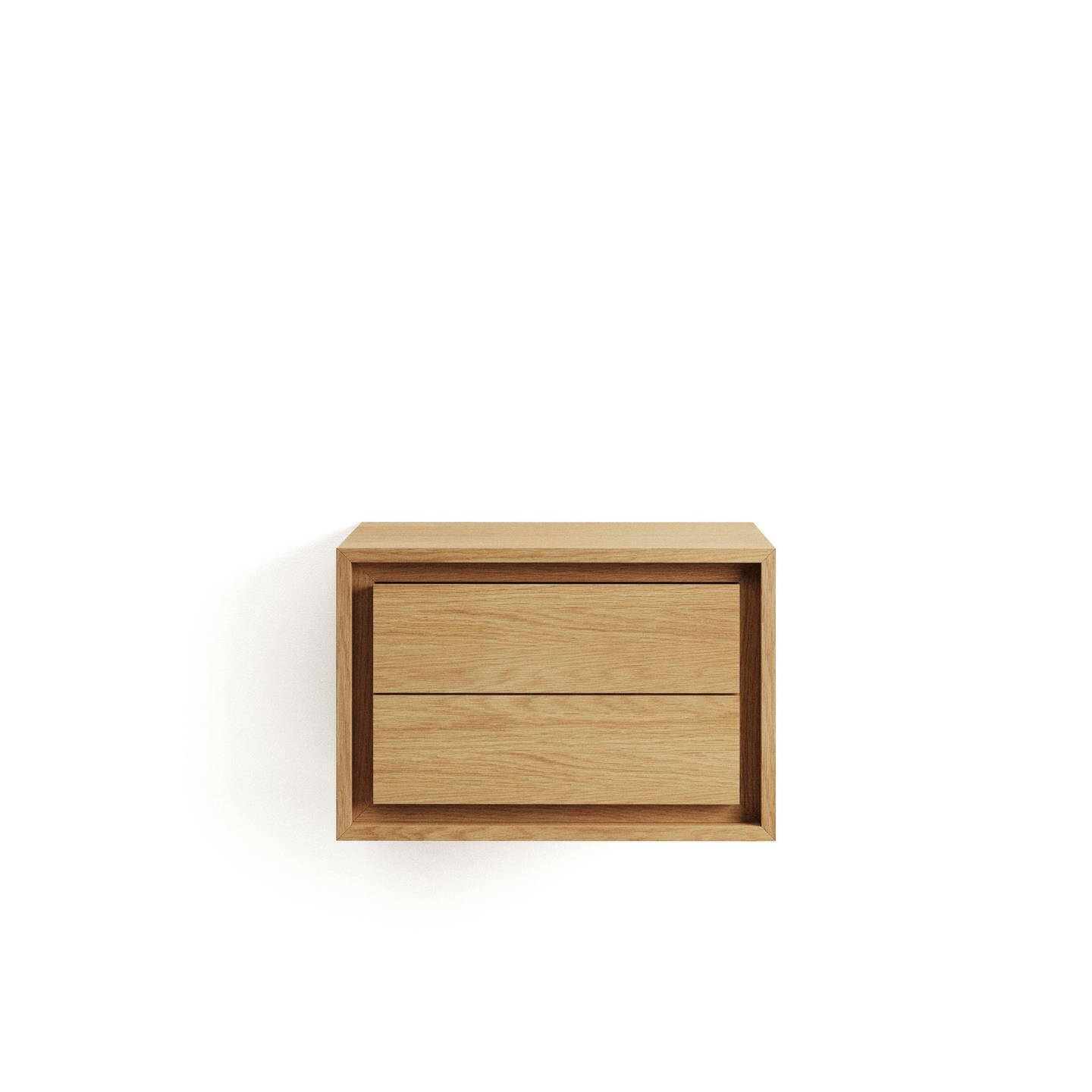 Kave Home Badkamermeubel 'Kenta' Teakhout, kleur Naturel, 60cm (excl. waskom)