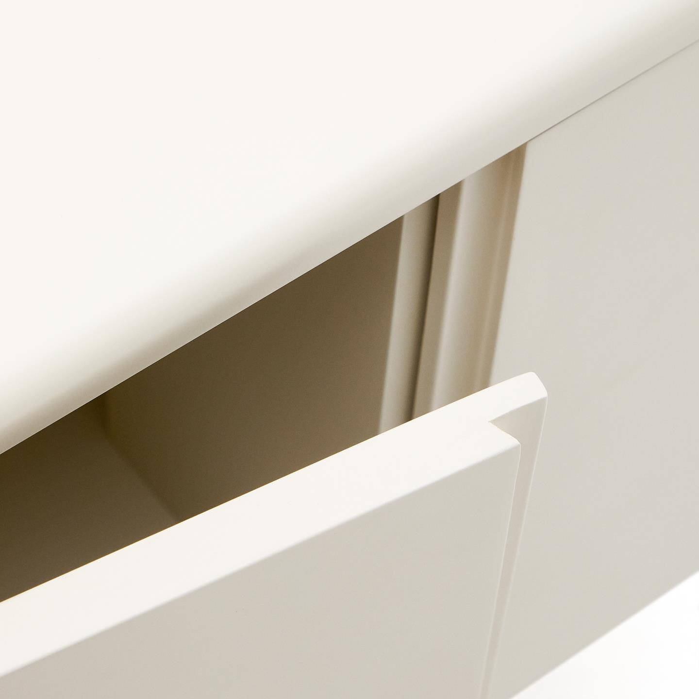 Kave Home Badkamermeubel 'Salaya' 90 x 45cm, kleur Beige (excl. waskom)