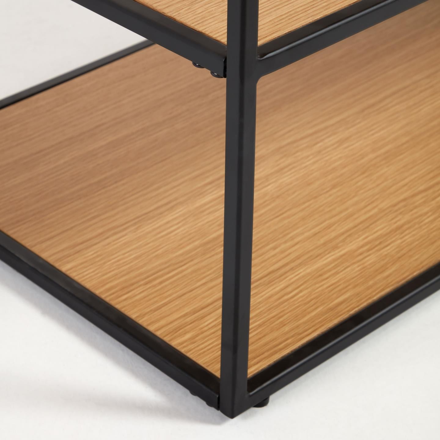 Kave Home TV-meubel 'Yoana' Eikenhout, 160cm, kleur Zwart