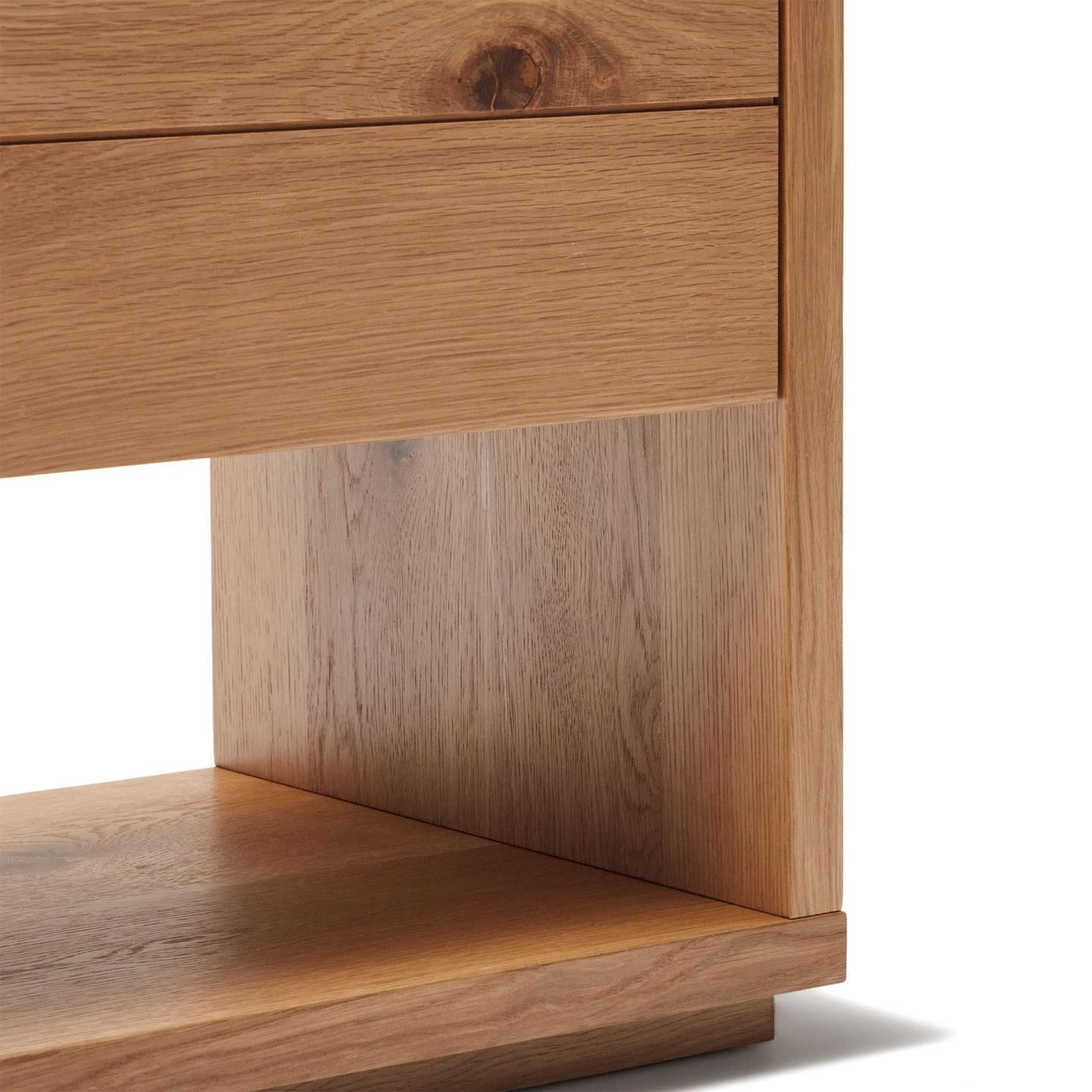 Kave Home TV-meubel 'Alguema' Eiken, 200cm