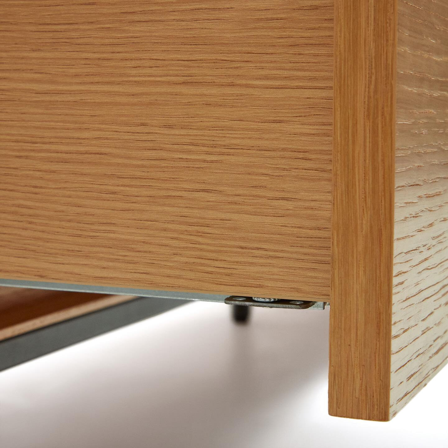 Kave Home TV-meubel 'Vedrana' Laag, Eiken, 195cm