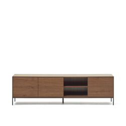 Kave Home TV-meubel 'Vedrana' Walnoot, 195cm
