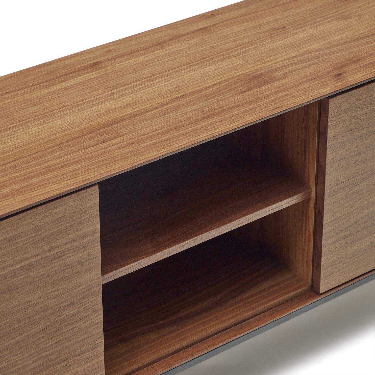 Kave Home TV-meubel 'Vedrana' Walnoot, 195cm