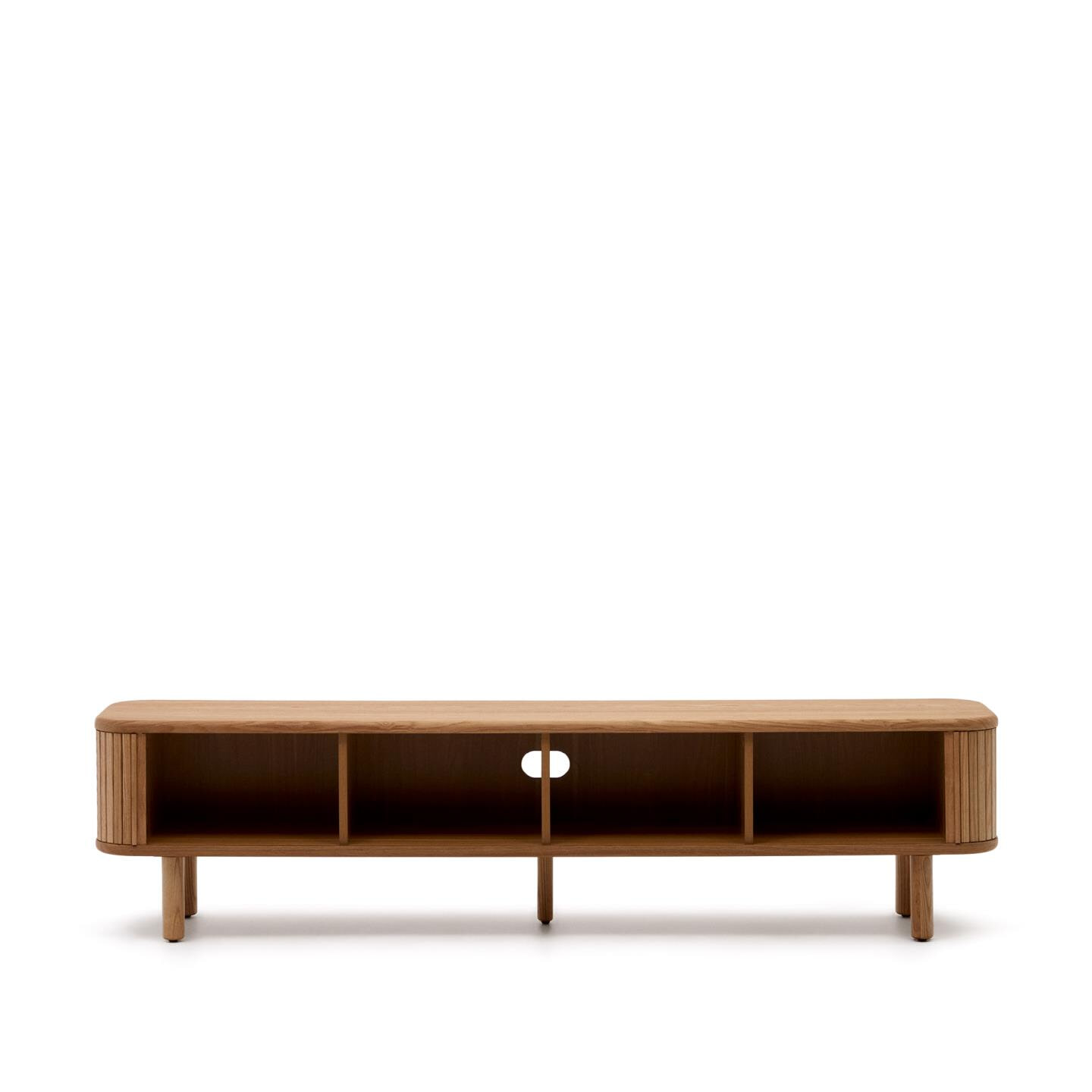 Kave Home TV-meubel 'Mailen' Essenhout, 200cm, kleur Naturel