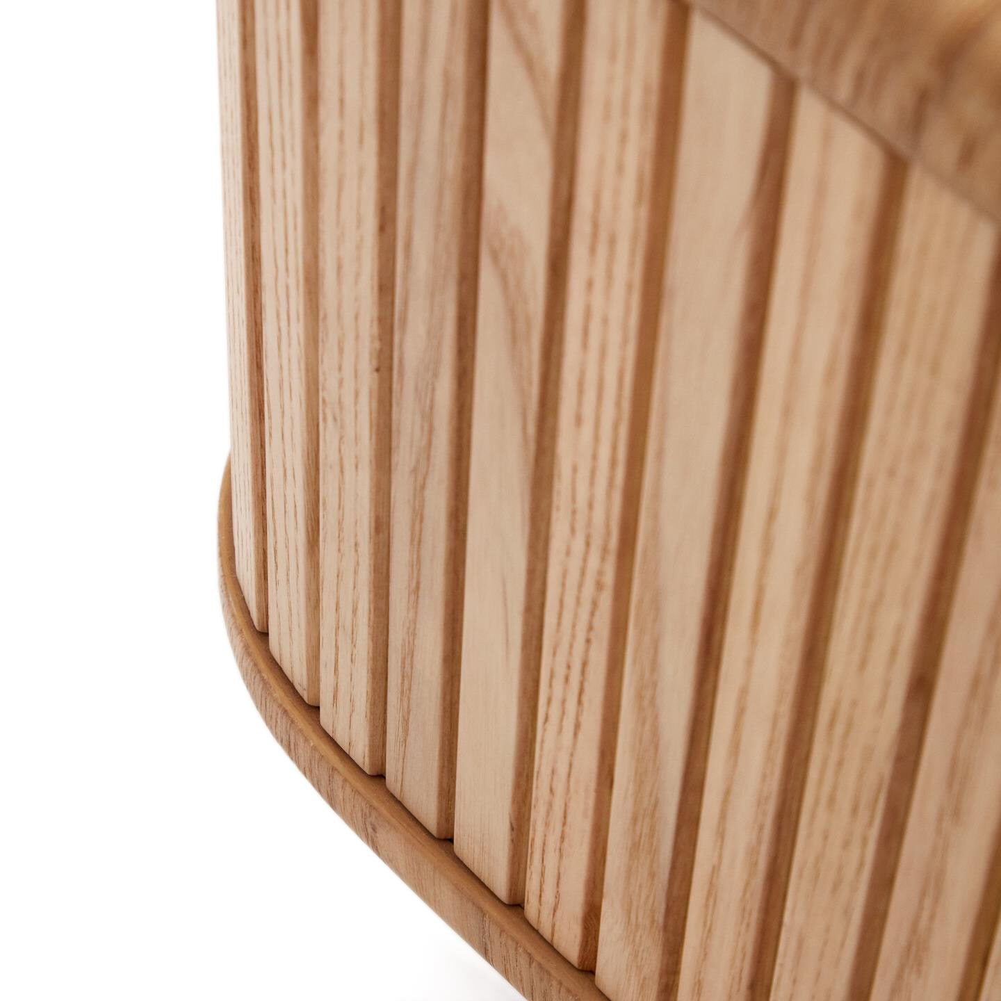 Kave Home TV-meubel 'Mailen' Essenhout, 200cm, kleur Naturel