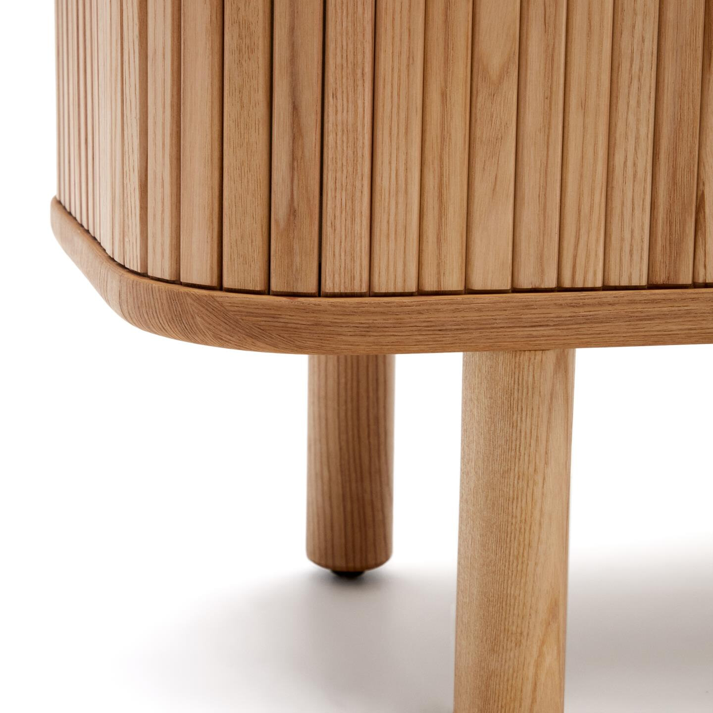 Kave Home TV-meubel 'Mailen' Essenhout, 200cm, kleur Naturel